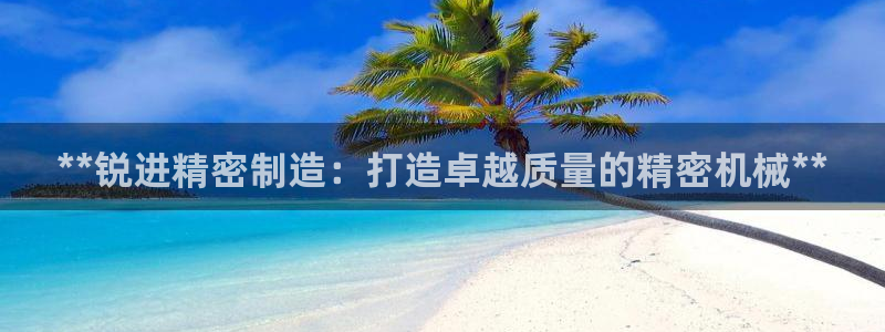 彩神赢钱了吗知乎：**锐进精密制造：打造卓越质量的精密机械**