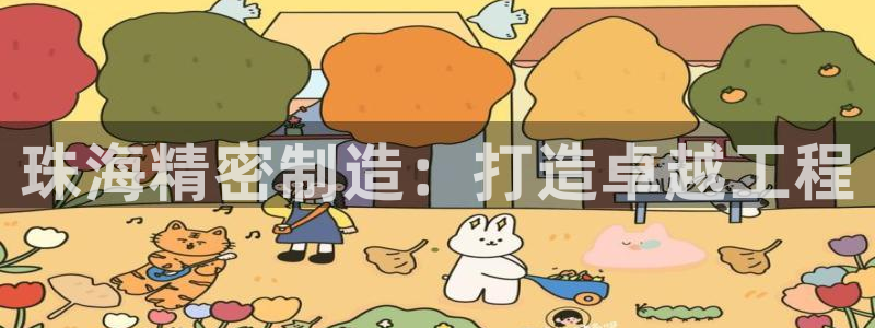 彩神vi官网版：珠海精密制造：打造卓越工程