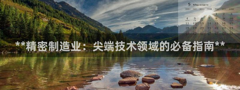 彩神平台可以破解吗：**精密制造业：尖端技术领域的必备指南**