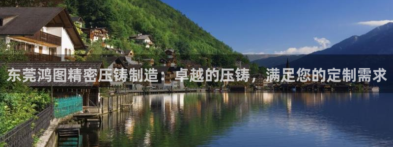 彩神v大众娱乐：东莞鸿图精密压铸制造：卓越的压铸，满足您的定制需求