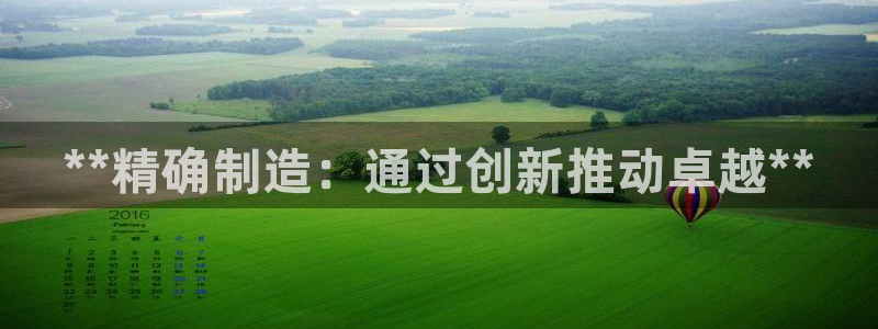 新版彩神v8登录不上去：**精确制造：通过创新推动卓越**