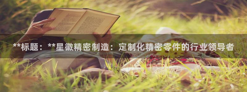 彩神8官网500：**标题：**星徽精密制造：定制化精密零件的行业领导者