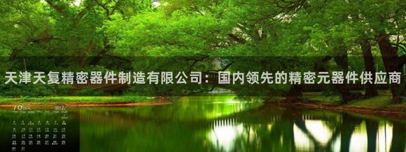 彩神购彩-购彩大厅入口：天津天复精密器件制造有限公司：国内领先的精密元器件供应商