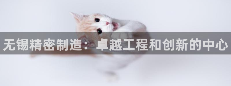 彩神争霸官网登录平台：无锡精密制造：卓越工程和创新的中心