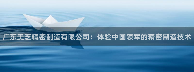 彩神v8下载：广东美芝精密制造有限公司：体验中国领军的精密制造技术