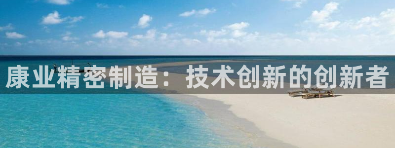彩神大发官网：康业精密制造：技术创新的创新者