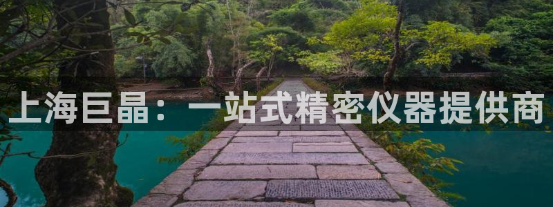 彩神平台：上海巨晶：一站式精密仪器提供商