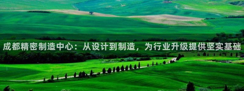 彩神v争霸是啥：成都精密制造中心：从设计到制造，为行业升级提供坚实基础