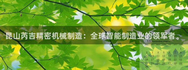 彩神是怎样一个平台：昆山芮吉精密机械制造：全球智能制造业的领军者。