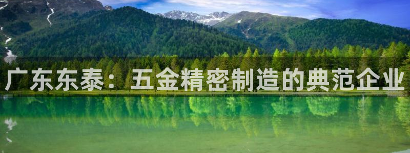 彩神8是正规平台吗知乎：广东东泰：五金精密制造的典范企业