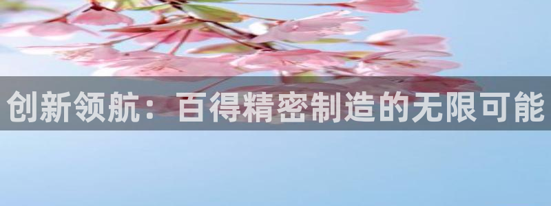 彩神v彩搜狗：创新领航：百得精密制造的无限可能