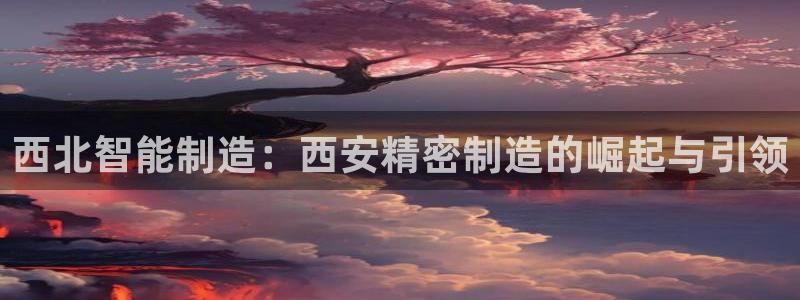 彩神vip购彩大厅：西北智能制造：西安精密制造的崛起与引领